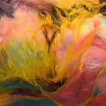 Figures Flow Along Swirling Streams of Color in Samantha Keely Smith’s Vibrant Abstract Landscapes
